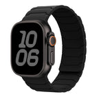 Magnetic replacement band for Apple Watch black