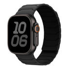 Magnetic replacement band for Apple Watch black