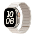 Magnetic replacement band for Apple Watch white