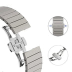 Stainless steel replacement band for Apple Watch