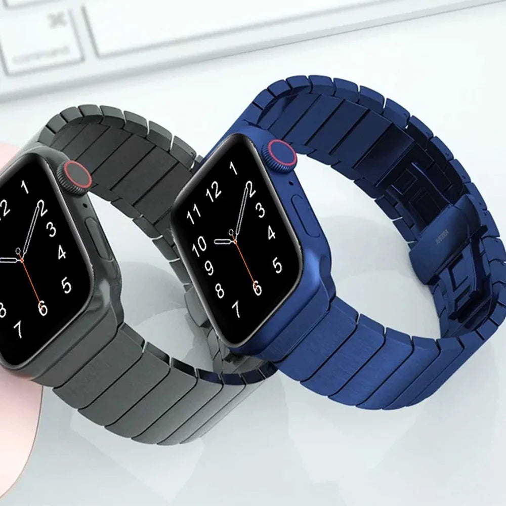 Stainless steel replacement band for Apple Watch