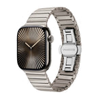 Stainless steel replacement band for Apple Watch