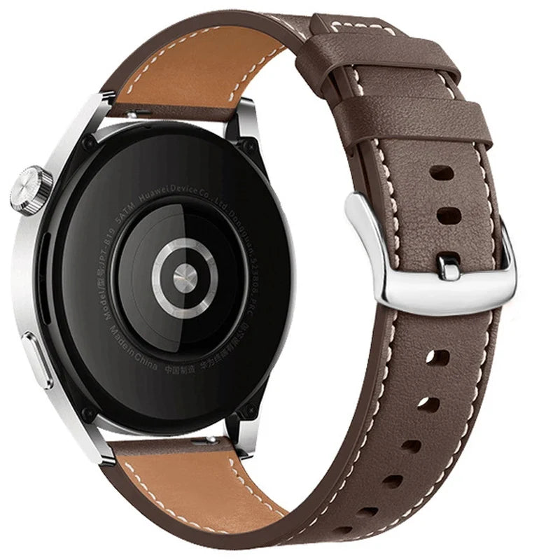 Replacement leather strap for Google Pixel Watch 1, 2, 3, 4, 41mm, 45mm brown