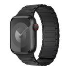 Magnetic replacement band for Apple Watch black