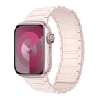 Magnetic replacement band for Apple Watch pink