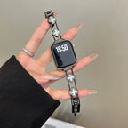 Replacement band for Apple Watch - clover design black