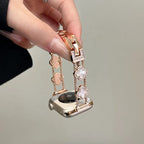 Replacement band for Apple Watch - clover design rose gold