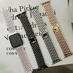 Stainless steel replacement Apple Watch band - women's