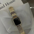 Stainless steel replacement Apple Watch band - women's gold
