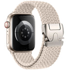 Apple Watch replacement band in beige paracord