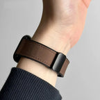 Replacement strap for Apple Watch in leather