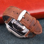 Classic leather replacement band for Apple Watch