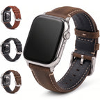 Classic leather replacement band for Apple Watch