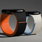 Magnetic silicone replacement band for Apple Watch