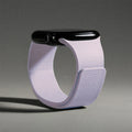 Magnetic silicone replacement band for Apple Watch in purple