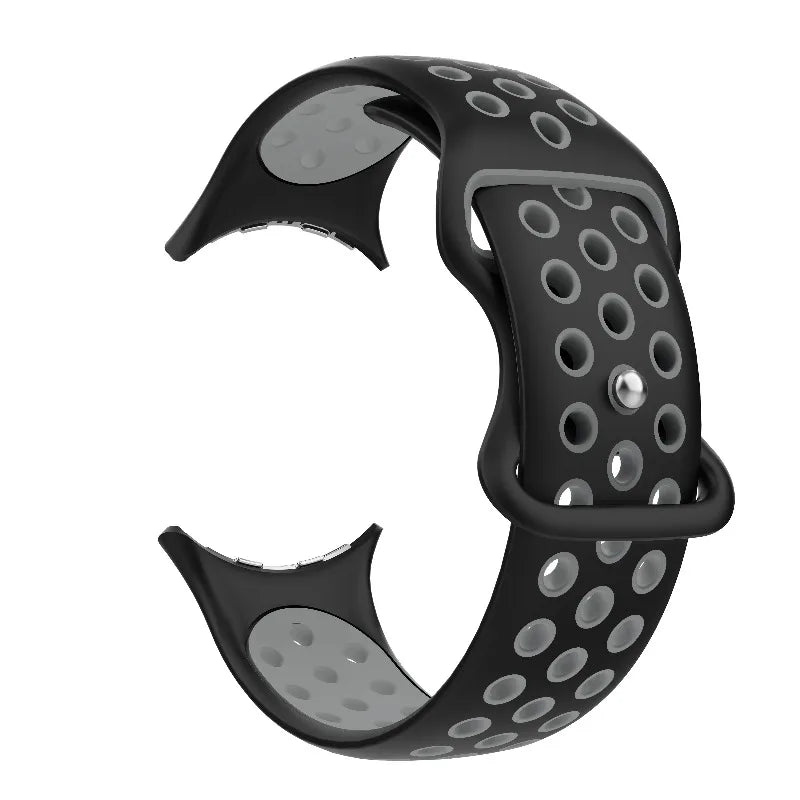 Replacement band for Google Pixel Watch 1, 2, 3, 4 41mm 45mm black and gray