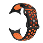 Replacement band for Google Pixel Watch 1, 2, 3, 4 41mm 45mm black and orange