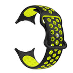Replacement band for Google Pixel Watch 1, 2, 3, 4 41mm 45mm black and green