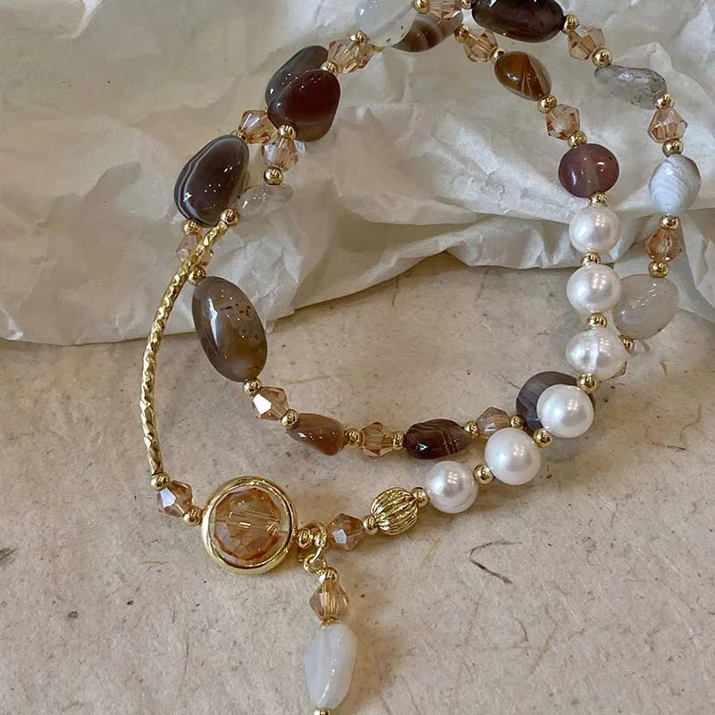 Double Pearl Bracelet