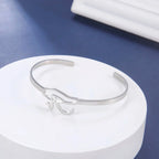 Ancient Egypt Bracelet With Eye of Horus silver