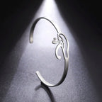 Ancient Egypt Bracelet With Eye of Horus silver