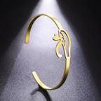 Ancient Egypt Bracelet With Eye of Horus gold