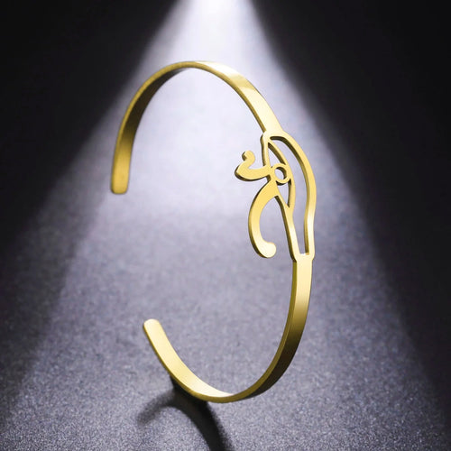 Ancient Egypt Bracelet With Eye of Horus gold