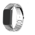 Stainless steel watch band for Fitbit Charge 5, Charge 6 silver