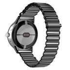 Tempered Steel Bracelet Smartwatch Google Pixel Watch 1 & 2 black