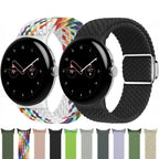 Nylon Cord Band for Smartwatch Google Pixel Watch 41mm 