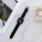 Leather Band for Fitbit Versa 3 Versa 4 Sense 2 Watch