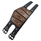 Brown Viking Celtic Runes Bracelet