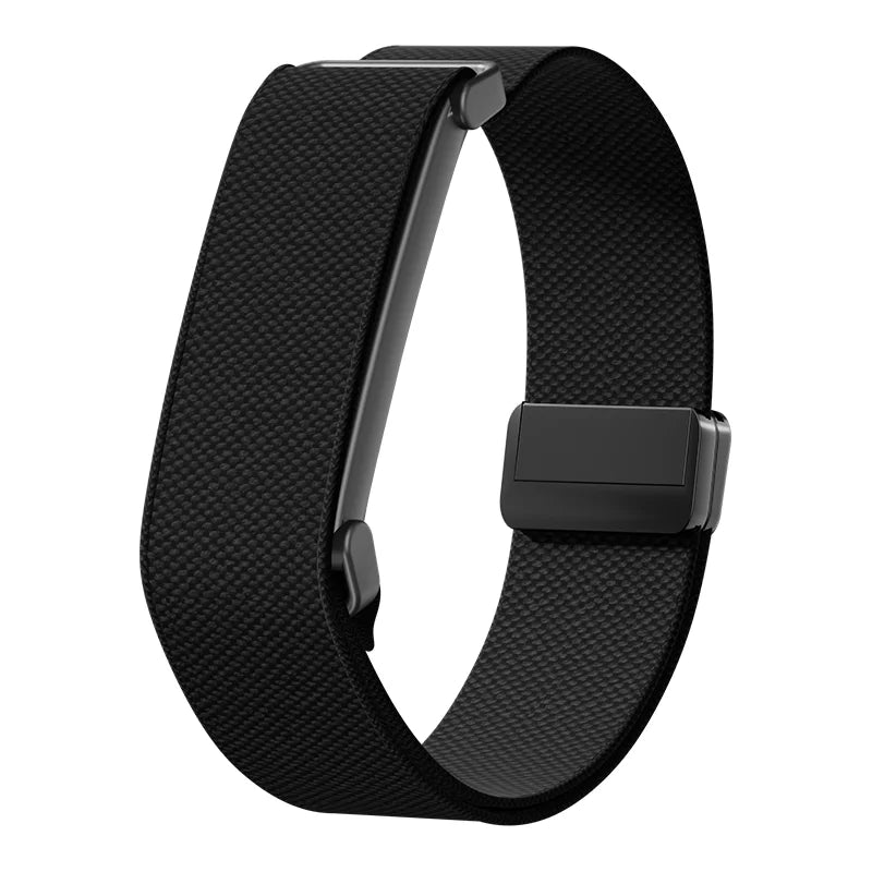 Black nylon watch band for Google Fitbit Air watch