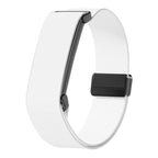 White and black nylon watch band for Google Fitbit Air watch