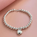 Beaded Bracelet with HeartBeaded Bracelet with Heart