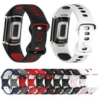 Silicone watch band for Fitbit Charge 5, Charge 6