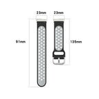 Silicone watch band for Fitbit Versa 3, Versa 4, Sense 1 and Sense 2 
