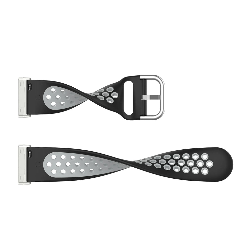 Silicone watch band for Fitbit Versa 3, Versa 4, Sense 1 and Sense 2 