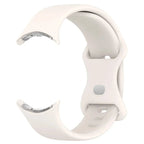 Silicone Strap Smartwatch Google Pixel Watch 1 & 2 white