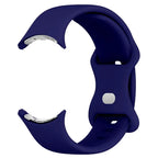 Silicone Strap Smartwatch Google Pixel Watch 1 & 2 blue