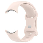 Silicone Strap Smartwatch Google Pixel Watch 1 & 2 beige
