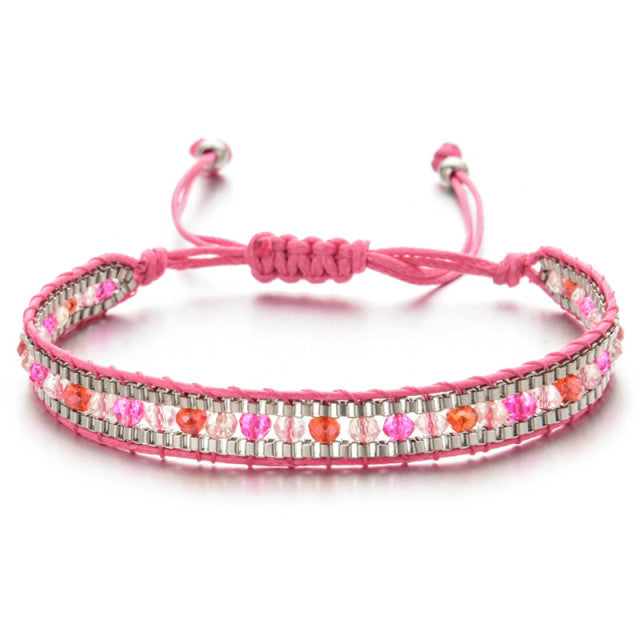 Chic Ethnic Bracelet pink