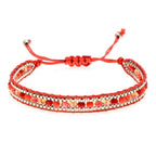 Chic Ethnic Bracelet red