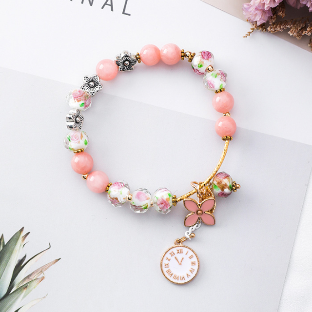 Ethnic Bracelet for Women pink