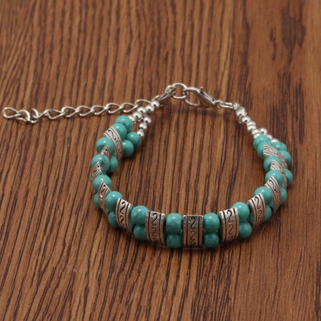 Turquoise Ethnic Bracelet