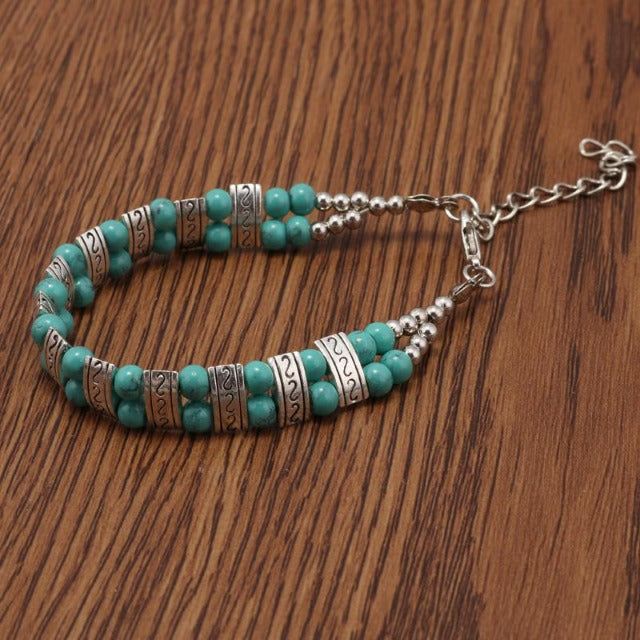 Turquoise Ethnic Bracelet