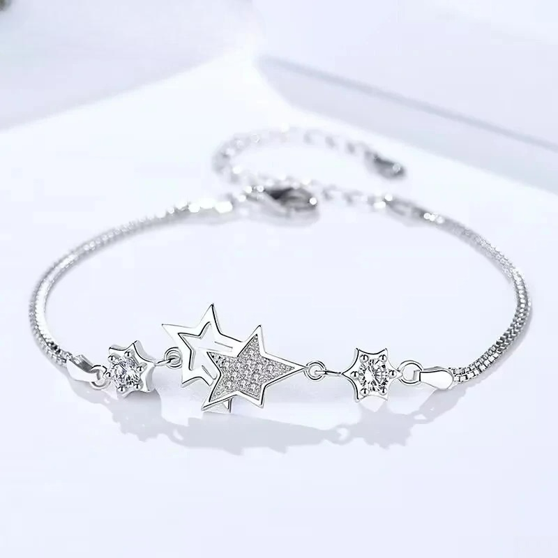 Star and Crystal Bracelet