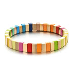 Women's rainbow bracelet