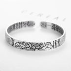 Buddhist Lotus Flower Bracelet for Women