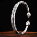 Buddhist Lotus Flower ID Bracelet